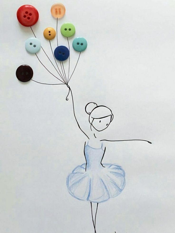 دختر بادکنک به دست